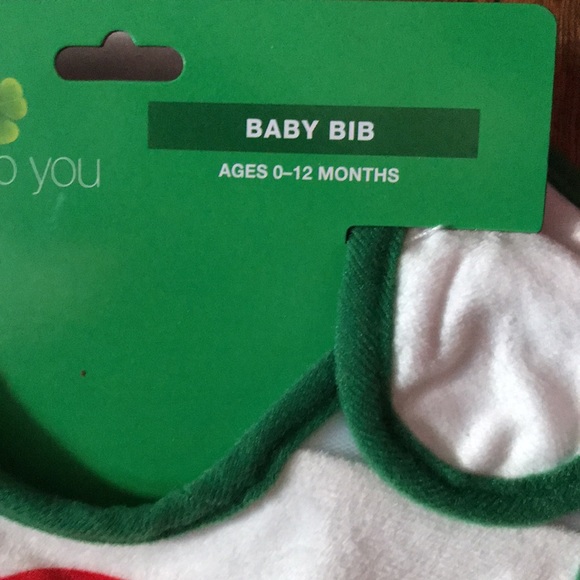 🌈 I’m Lucky🍀” Baby Bib! 🤗 - Picture 2 of 6